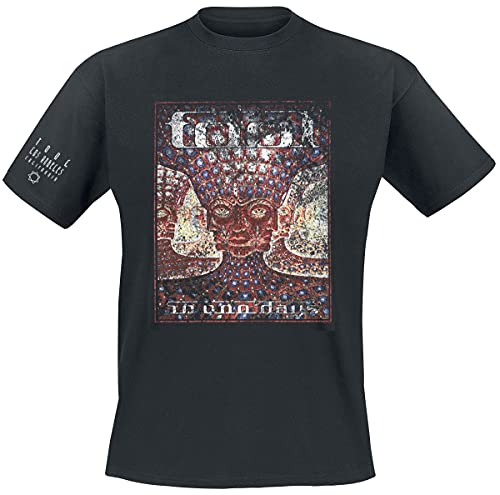 Tool 10,000 Days Hombre Camiseta Negro M, 100% algodón, Regular