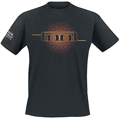 Tool Eye Circle Hombre Camiseta Negro M, 100% algodón, Regular