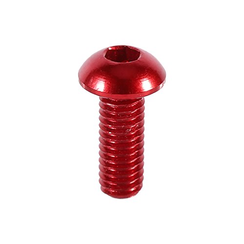 Tornillos avellanados M3 x 6mm 8mm 10mm, Tornillo con cabeza botón allen 10 piezas, Hexágono interior