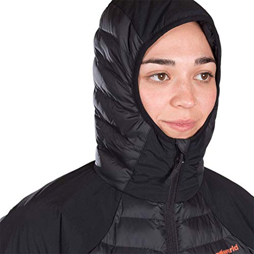 Trangoworld Mussara Chaqueta, Mujer, Negro/Negro, L