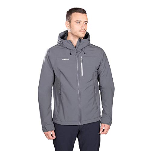 Trangoworld Rodopes Chaqueta, Hombre, Gris Roca, M