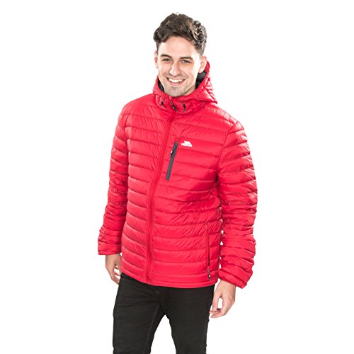 Trespass Digby - Male Down JKT - Chaqueta, Hombre, Rojo - (Red)