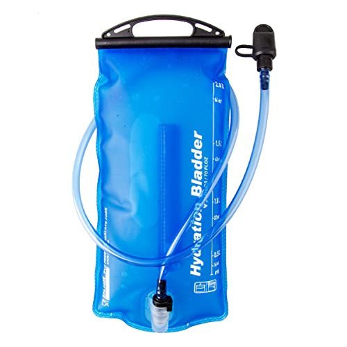 TRIWONDER Bolsa de Agua Soft Flask 2L Vejiga de Hidratación Deportivas sin BPA para Mochila de Hidratación para Correr Ciclismo Senderismo (2L - TPU)