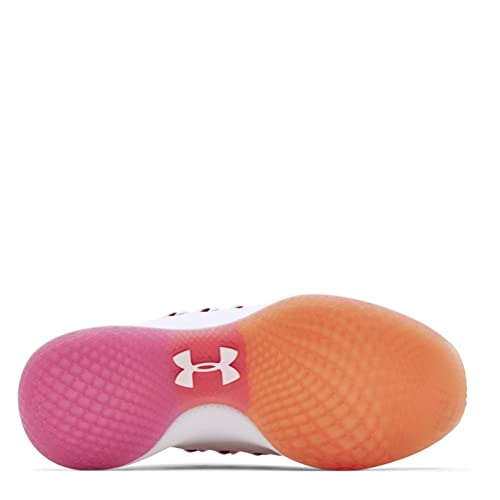 Under Armour 3023658-100_36, Zapatillas de Deporte Mujer, Blanco, EU