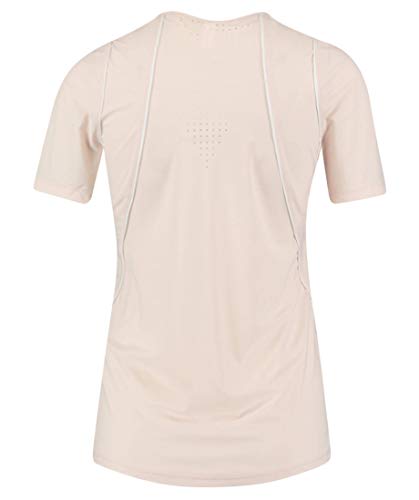 Under Armour Camiseta de Manga Corta UA Perpetual Fitted Camisa, Mujer, Pink, XS