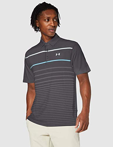 Under Armour Playoff 20 Men's Transpirable Hombre, cómoda y Ancha Camisa Polo Masculina de Manga Corta, Rojo, MD