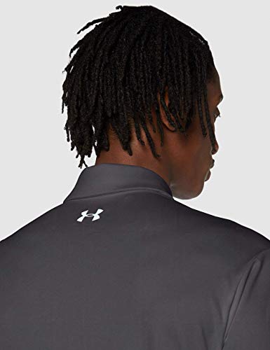 Under Armour Playoff 20 Men's Transpirable Hombre, cómoda y Ancha Camisa Polo Masculina de Manga Corta, Rojo, MD