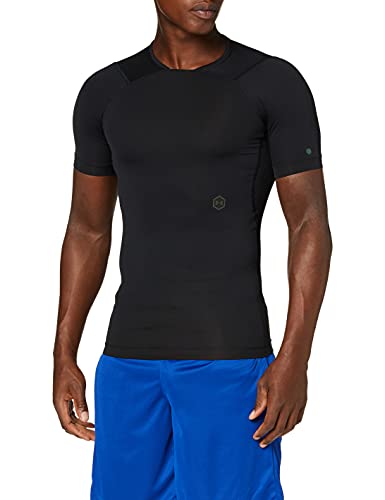 Under Armour UA Rush Camiseta Masculina de Manga Corta, Camiseta de compresión con tecnología Rush, Camiseta Deportiva con Corte de compresión