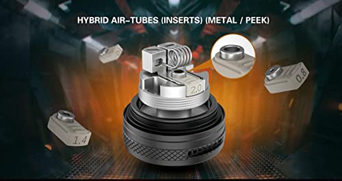 Vandy-Vape Berserker Mini V2 MTL RTA 2.5ml Capacidad con 0.74ohm MTL Fused Clapton Coil Vandyvape Berserker Mini V2 Auténtico