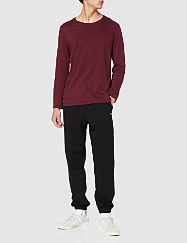 Vans_Apparel Basic Fleece Pant Pantalones de Deporte, Negro (Black Blk), W34/L32 (Talla del Fabricante: Large) para Hombre