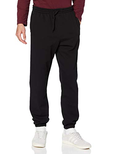 Vans_Apparel Basic Fleece Pant Pantalones de Deporte, Negro (Black Blk), W34/L32 (Talla del Fabricante: Large) para Hombre