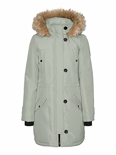 Vero Moda VMEXCURSIONEXPEDITION 3/4 Parka GA Noos Anorak, Mineral Gray, M para Mujer