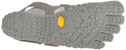 Vibram Fivefingers V-Aqua, Zapatillas Impermeables Hombre, Gris (Grey Grey), 40 EU