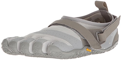 Vibram Fivefingers V-Aqua, Zapatillas Impermeables Hombre, Gris (Grey Grey), 40 EU