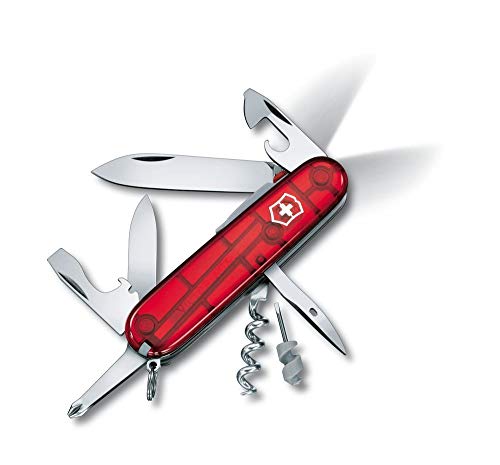 Victorinox Spartan Lite Navaja de 91 mm con 12 funciones, incluyendo hoja grande y sacacorchos