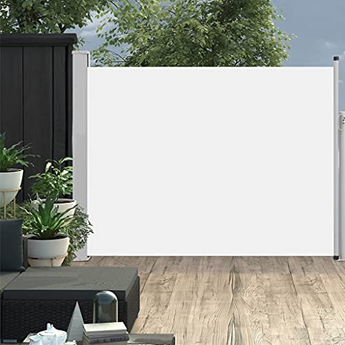 vidaXL - Toldo Lateral Extensible 170 × 500 cm, Color Crema