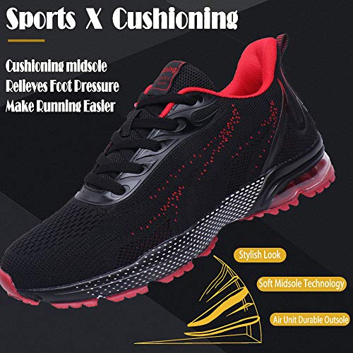 VVQI Zapatos para Correr Hombres Mujeres Zapatillas de Deporte Zapatos Deportivos Moda Ligero Zapatos Transpirables Casuales