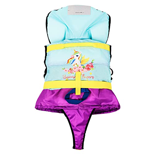 Wenlia Chaleco de Natacion para niños, Traje de baño de flotabilidad ,, Flotador para el Aprendizaje de la Natación Ideal para Niños, Traje de Flotación para Niños/ 1.5-9 años / 11-35KG