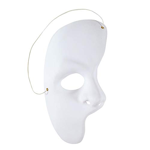 WIDMANN 23375 Máscara Phantom, Color Blanco, One Size