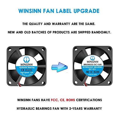 WINSINN 3010 4010 12 V 24 V DC silencioso ventilador de refrigeración 30 x 30 x 10 mm 40 x 40 x 10 mm para bricolaje 3D impresora extractor Hotend V6 V5 Makerbot MK7 MK8 CPU Arduino 3010 12V