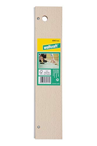 wolfcraft Taco de madera pulgadasprofesionalpulgadas, 6947000, Taco de madera para trabajo continuo