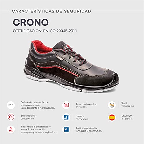 Zapatillas de seguridad deportiva hidrofugada resistente al agua para hombre y Mujer/Zapato de trabajo comodo,puntera reforzada en fibra de vidrio(no acero)Calzado laboral antideslizantes (numeric_45)