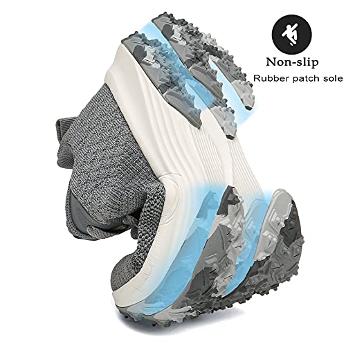 Zapatos para Mujer Zapatillas y Calzado Deportivo Aire Libre y Deportes Running Correr en Asfalto(38,Gris)