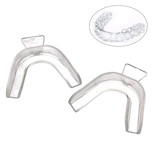 ZHYY Cuidado bucal Dientes Blanqueamiento Cuidado 10PCS Transparente Dientes casero curado térmico termoformado Bandeja