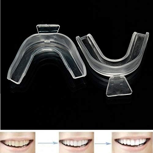 ZHYY Cuidado bucal Dientes Blanqueamiento Cuidado 10PCS Transparente Dientes casero curado térmico termoformado Bandeja